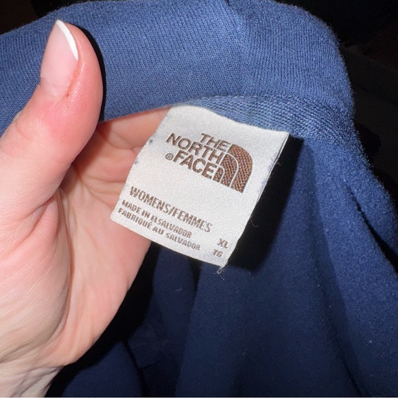 The North Face Navy Full-Zip Hoodie - Picture 6 of 6